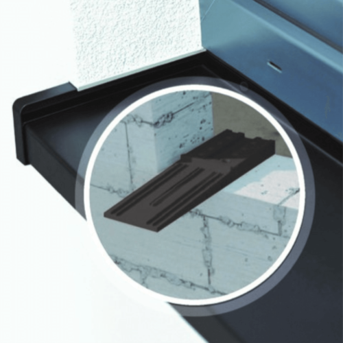 system SMART RAILING – montaż parapetów zewnętrznych na adapterach